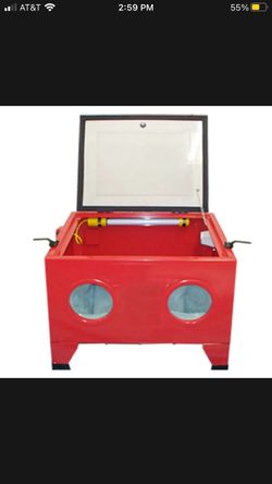 Sand Blaster Machine Cabinet Top Loading Cabinet 