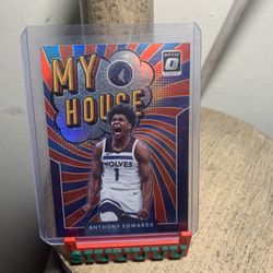 Panini Donruss Optic My House Anthony Edwards 