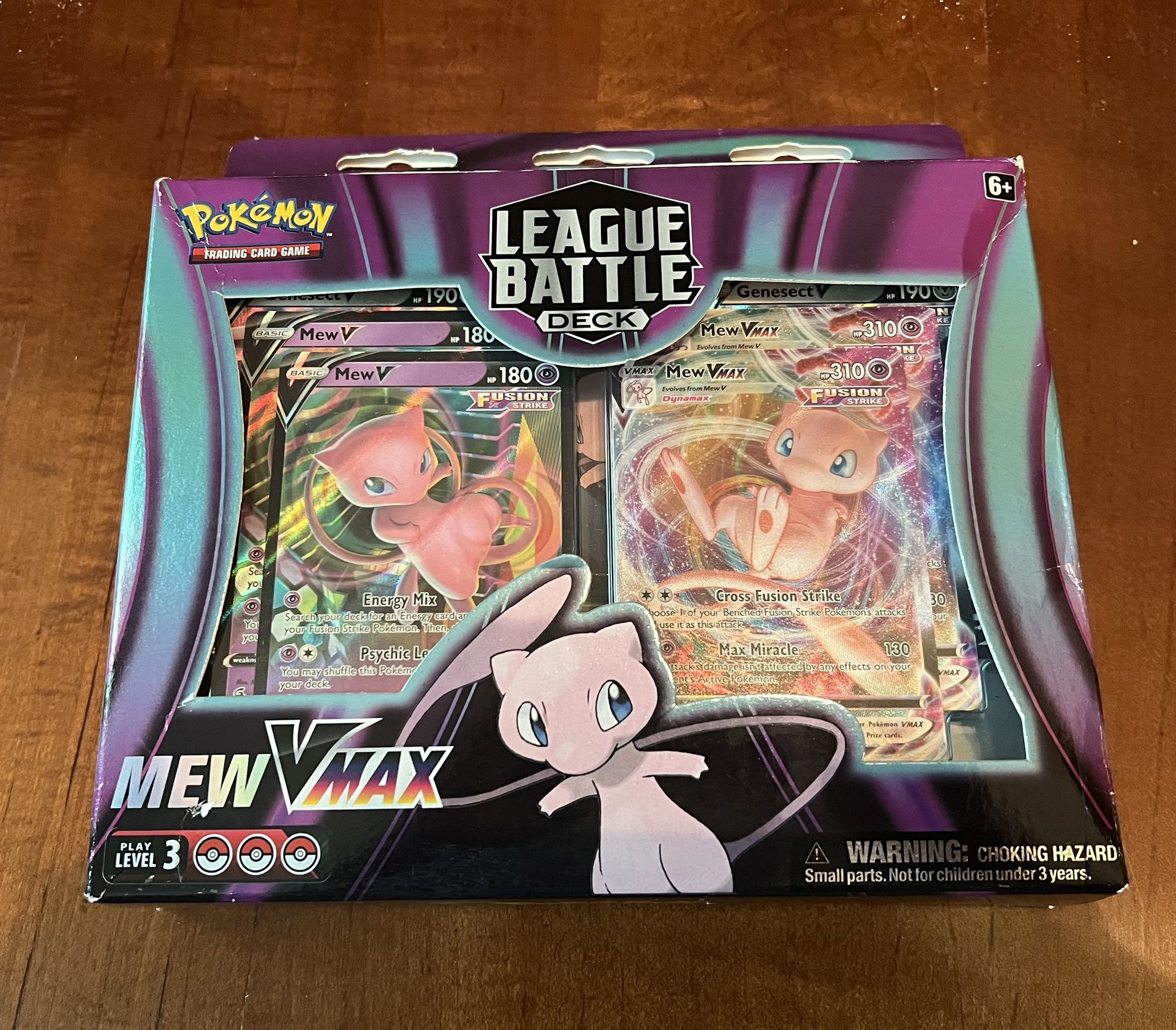 Unopened NEW Mew VMAX League Battle Deck Pokemon TCG NEW