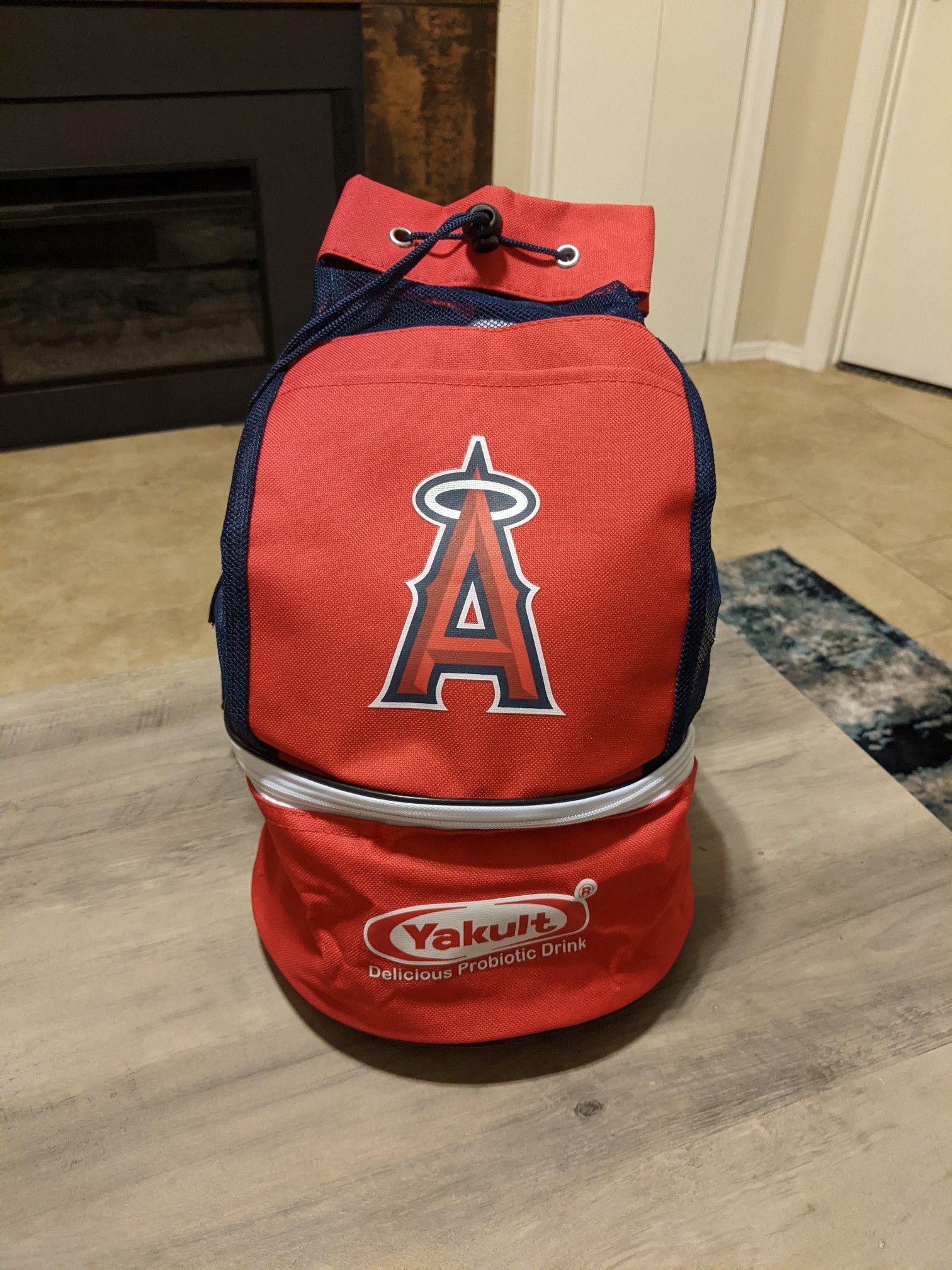 Anaheim Angle's Baseball Backpack Cooler Bag