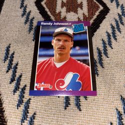 Donruss Rated Rookie Randy Johnson 