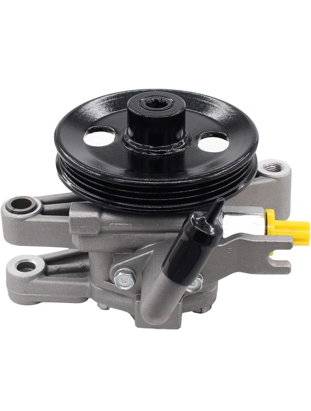 NewYall Power Steering Pump with Pulley for Hyundai Tucson 2005-2009, Kia Spectra 2004-2009, Spectra5 2005-2009, Sportage 2005-2010