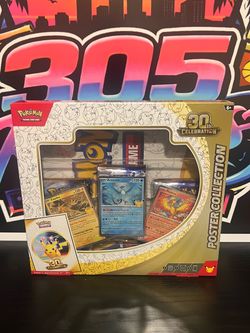 Pokémon 30th Celebration Poster Collection Box