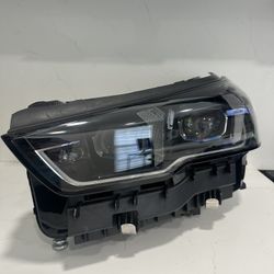 BMW 5 SERIES G60 530i 540i I5 ORIGINAL CHROME TRIM LEFT DRIVER LED HEADLIGHT HOUSING 2024/2025