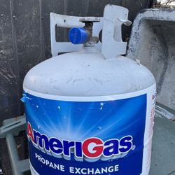 Sealed Full Propane Tank. 