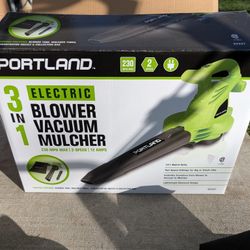 Portland leaf blower and Vac
