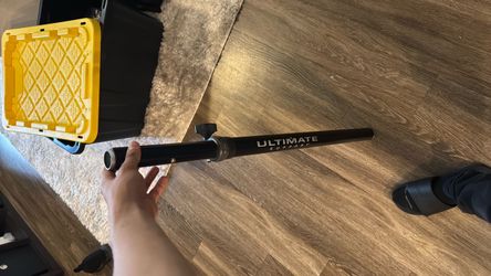 Ultimate Support Black Adjustable Stand Pole