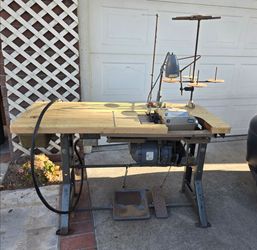 Industrial Union Special Double Needle Overlock Sewing Machine