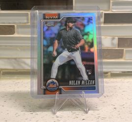 2026 Topps Chrome Nolan McLean #236 Silver Refractor Rookie - NY Mets RC