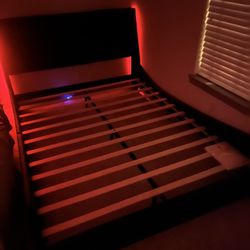 Queen Sized LED Bed Frame