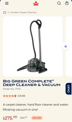 Big Green Vacuum