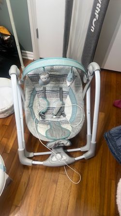 Baby Swing with Toy Bar