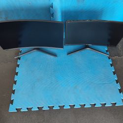 $70 Firm, Yes, It's Available, 2 Samsung Curved Monitors, 27 And 24 Inch,  No Power Bricks, Worked When Last Used, As Is. 