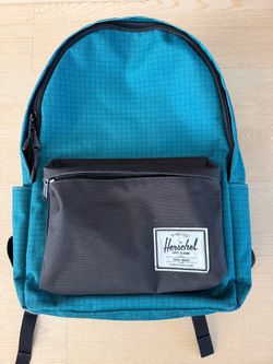 Turquoise Herschel backpack