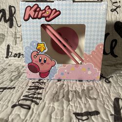 Kirby Ramen Bowl With Chopsticks