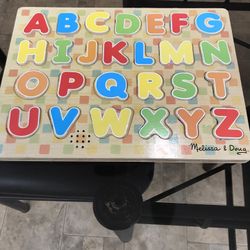 Melissa and Doug Talking Wooden ABC Puzzle