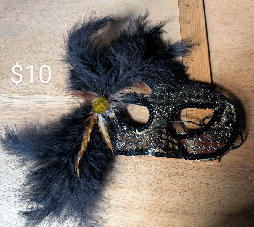 Masquerade Masks with Elastic - OBO
