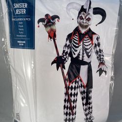Sinister, Jester, Horror, Halloween Costume Boys 8-10