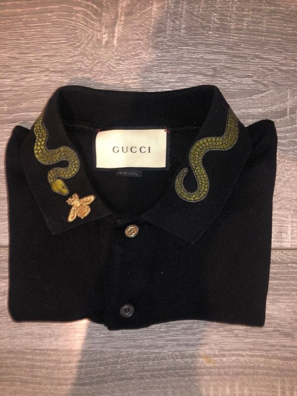 gucci polo snake shirt