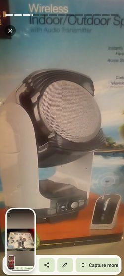 Sharper Imagine Indoor/Outdoor Speaker 