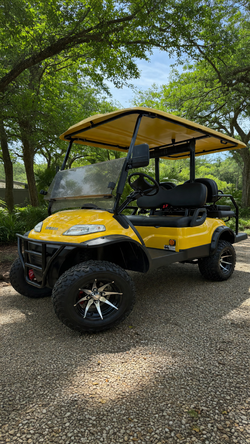 Gorilla 2021 Lifted Golf Cart in like new condition