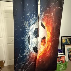Soccer Curtains 