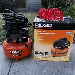 RIDGID air Compressor 6 Gallon