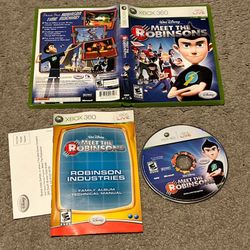 Meet The Robinsons Xbox 360 Complete CIB w/ Manual