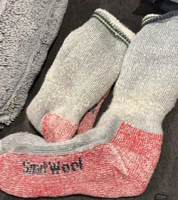 Smart wool mountaineering socks