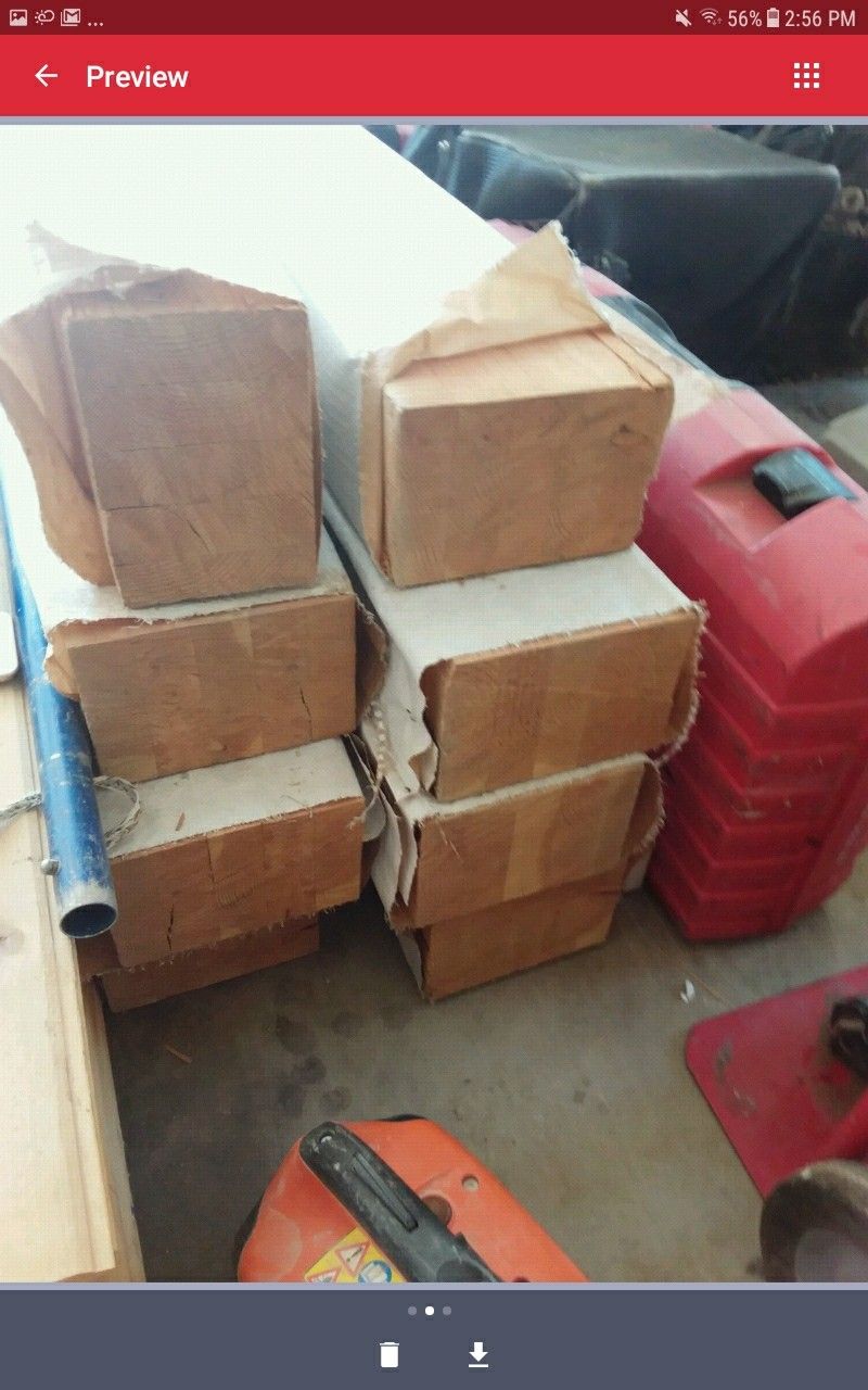 Glulam beams