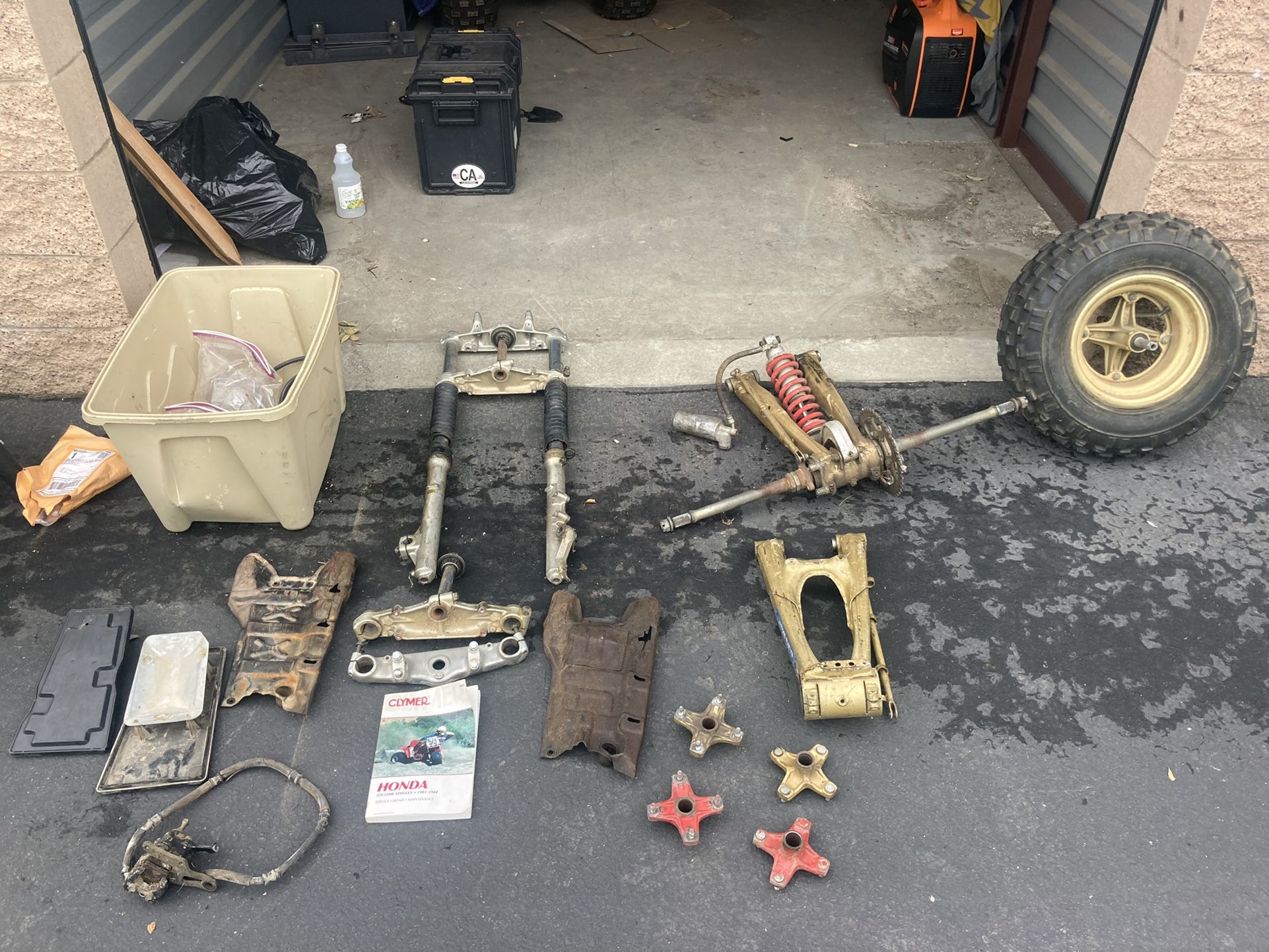 83-84 Atc 250r Parts