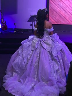 Lilac quince dress