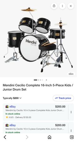 New Junior drum set