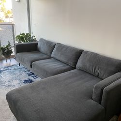 Grey 2 Piece Sectional 