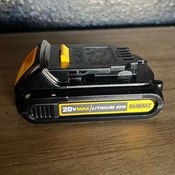 DeWalt 20v Max lithium ION 1.5Ah