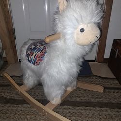 Rocking/Riding Toy Llama! 