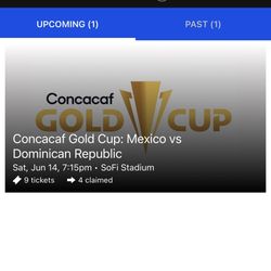 Gold Cup Opener Game MX vs DR