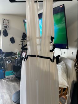 Express white dress XS