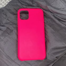 neon pink iphone 11 case