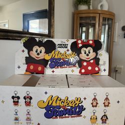 Mickey Family Keychains