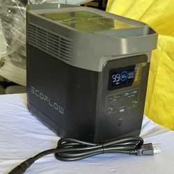 ECOFLOW DELTA EF3 PRO 1300W PORTABLE POWER STATION FOR CAMPING. RVS. EMERGENCY