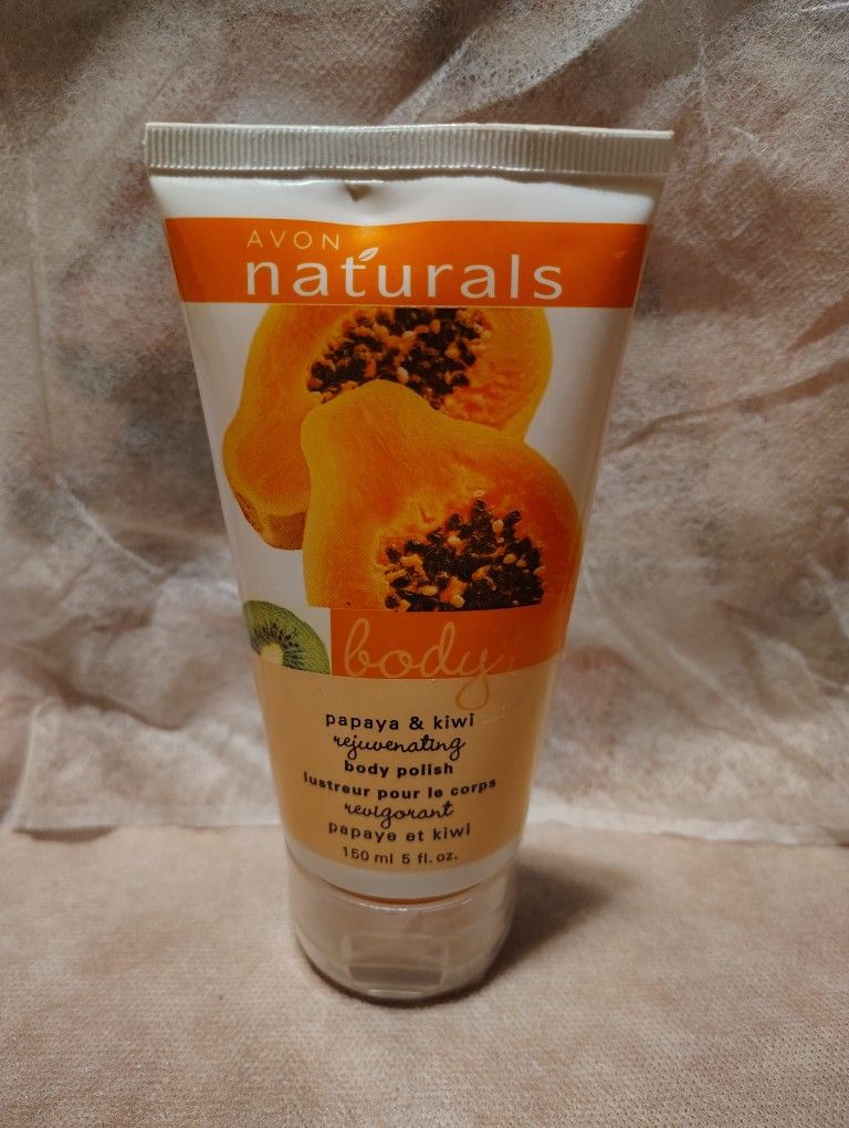 Avon Naturals Papaya & Kiwi Rejuvenating Body Polish