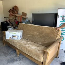 Sofa Turns Into Bed 