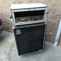 ASHDOWN EVO 500 HEAD & 4 Space Shock mount Rack