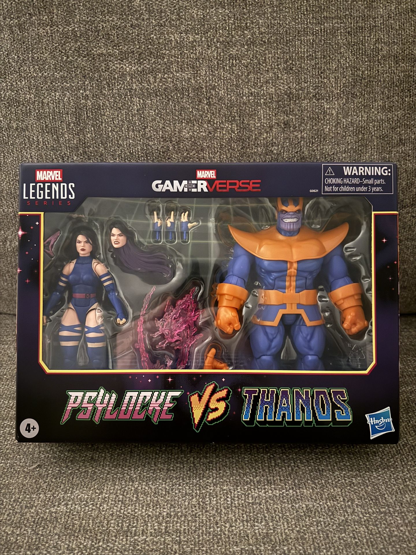 Hasbro Marvel Legends Gamerverse Psylocke Vs Thanos 2 Pack (READ BELOW)