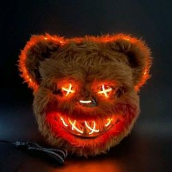 Led FLASHING Light Mask