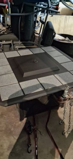 Fire Pit And Chair Set