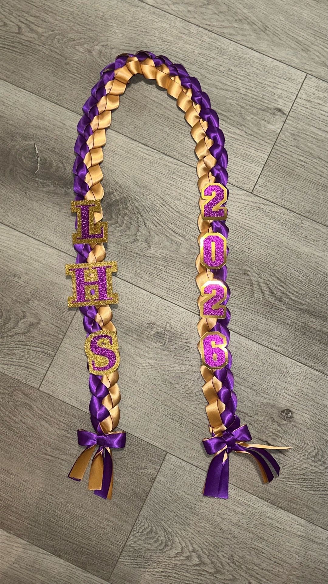 Custom graduation leis