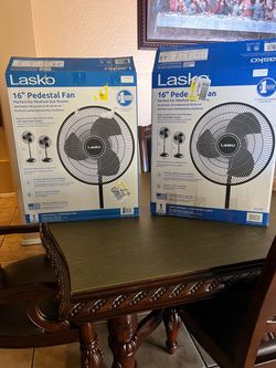 2 Lasko Fans