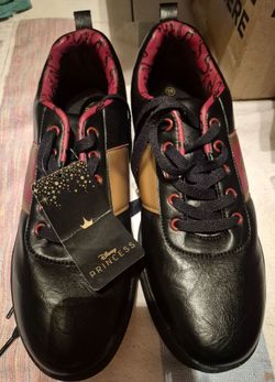 NWT Disney Mulan Mushu Faux Leather Lace-Up Sneakers Women's Size 10 Shoes